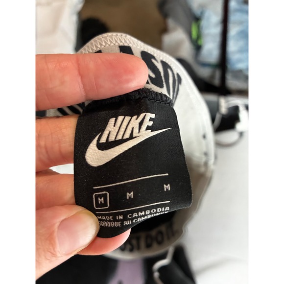 Nike Sportswear Mens Fleece Joggers Black Tapered Sweatpants Medium M RN56323 - Picture 9 of 11